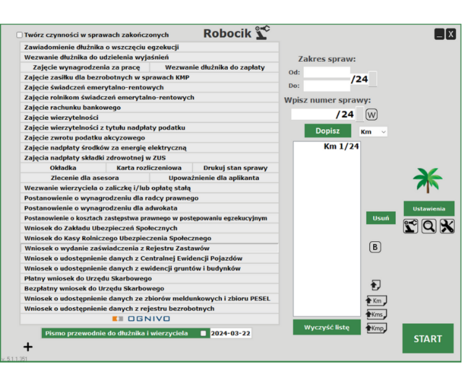 Zrzut ekranu programu SIESTA
